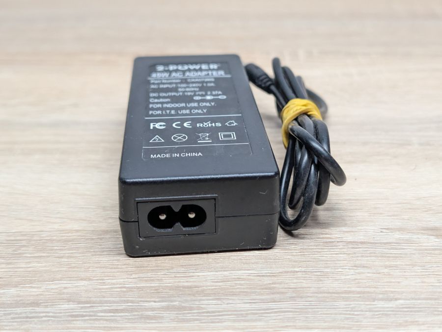 Блок живлення 2-POWER 45W 19V 2.37A 3.0 x 1.1 мм Б/В [ProductHub SKU CAA0726G]