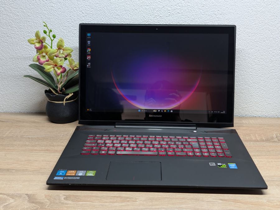 Ноутбук Lenovo Y70-70 Touch:17 Full HD Intel Core i7-4710HQ,12 GB DDR3,GeForce GTX 860M 4Gb SSD 360Gb Б/В [ProductHub SKU L653]