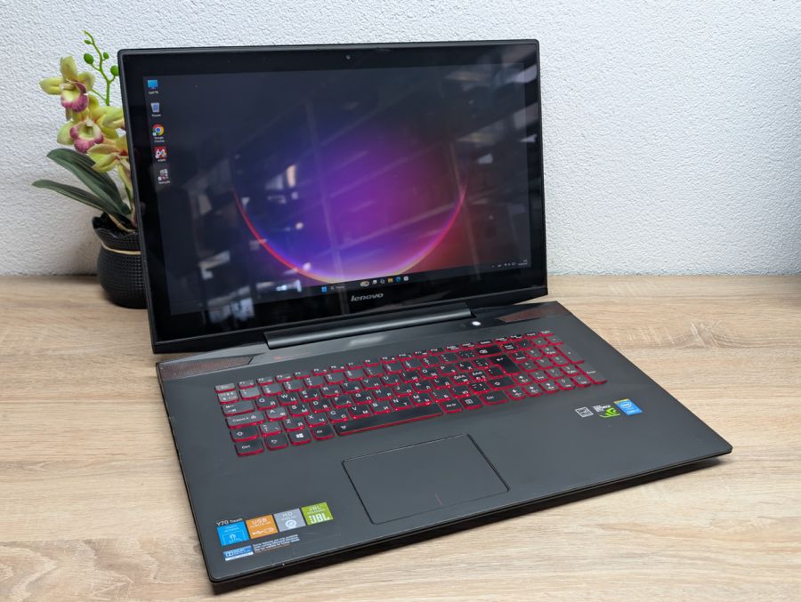 Ноутбук Lenovo Y70-70 Touch:17 Full HD Intel Core i7-4710HQ,12 GB DDR3,GeForce GTX 860M 4Gb SSD 360Gb Б/В [ProductHub SKU L653]