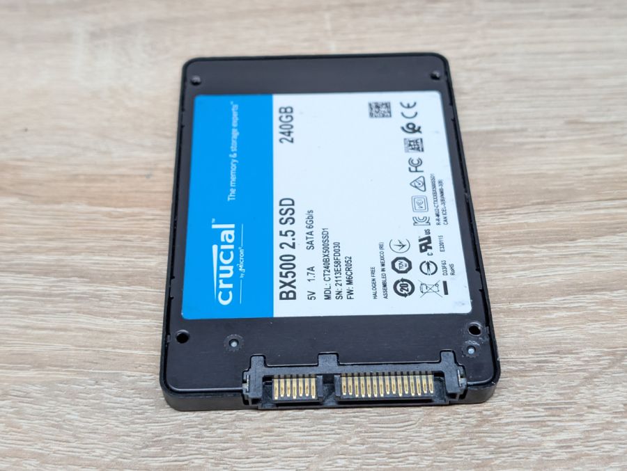 SSD Crucial BX500 240Gb 2.5" Життя 99% Б/В [ProductHub SKU BX5002]