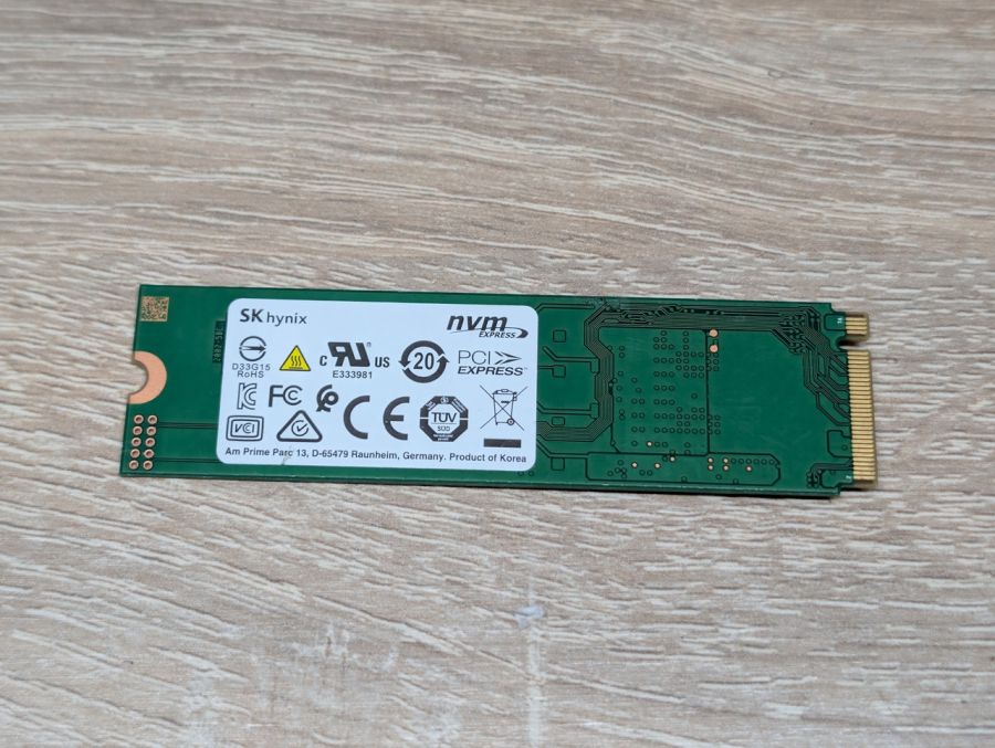SSD SK hynix BC511 256GB NVMe M.2 2280 Життя 98% Б/В [ProductHub SKU BC511(6)]