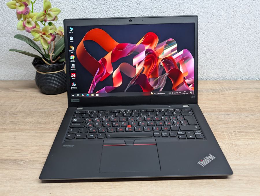 Ноутбук Б/В Lenovo ThinkPad X13, AMD Ryzen 3 PRO 4450U, DDR4 8GB, SSD 128GB, 13" Full HD