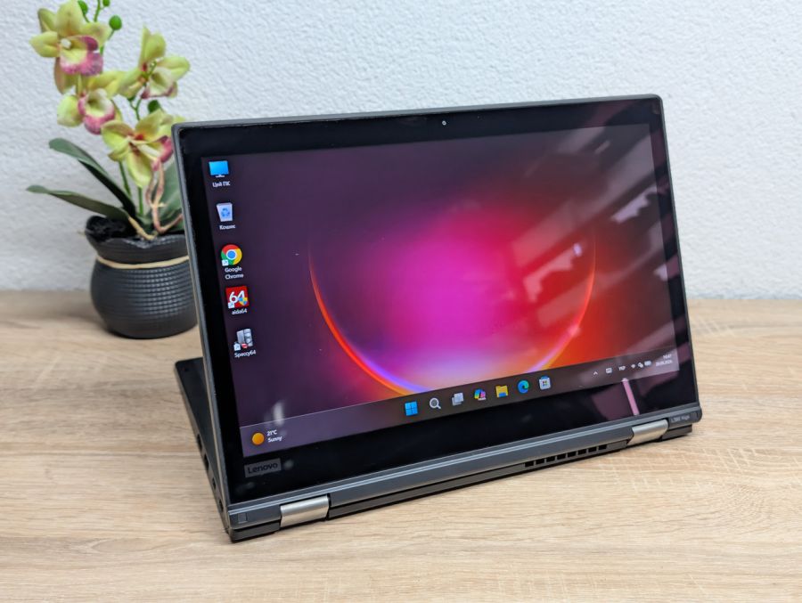 Ноутбук Б/В Lenovo ThinkPad L390 Yoga, Intel Core i5-8265U, DDR4 8GB, SSD 256GB, 13" Full HD Сенсор