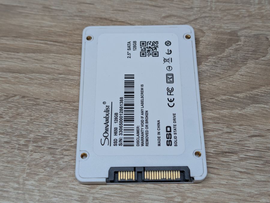 SSD Somnambulist H650 128Gb 2.5" Життя 100% Б/В