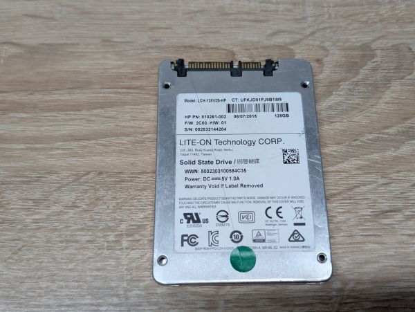 SSD Lite-On LCH-128V2S 128Gb 2.5" Життя 99% Б/В