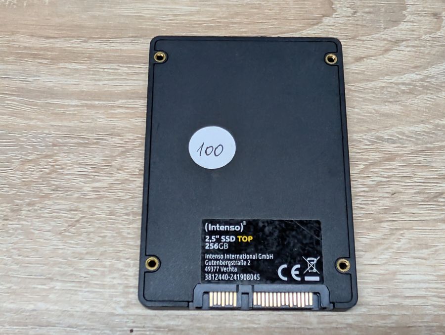 SSD Intenso TOP 256 GB 2.5" Життя 99% Б/В