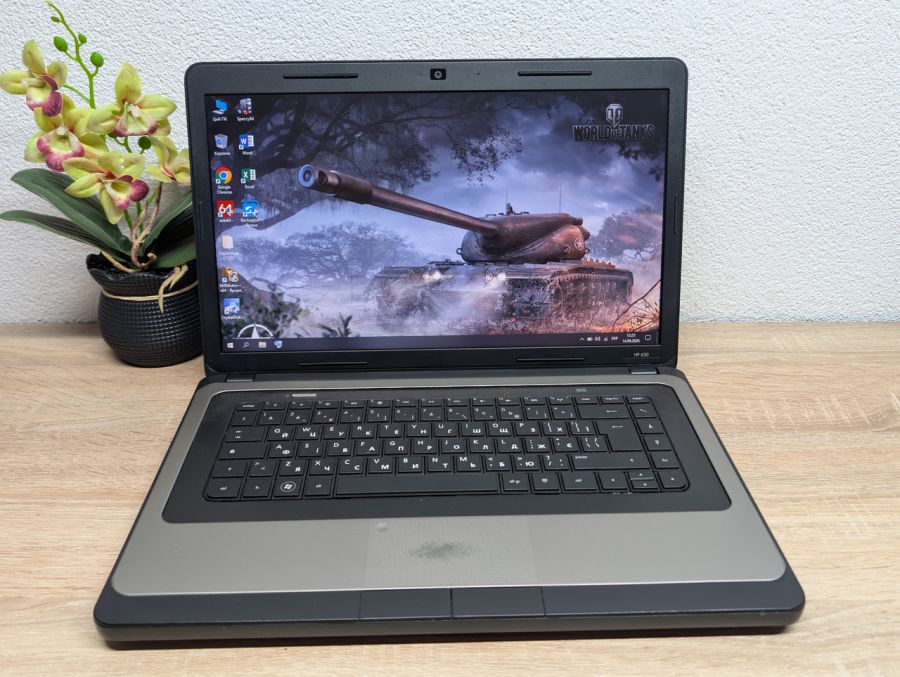 Ноутбук Б/В HP Notebook 630, Intel Pentium P6200, DDR3 8GB, SSD 128GB, 15.6" HD