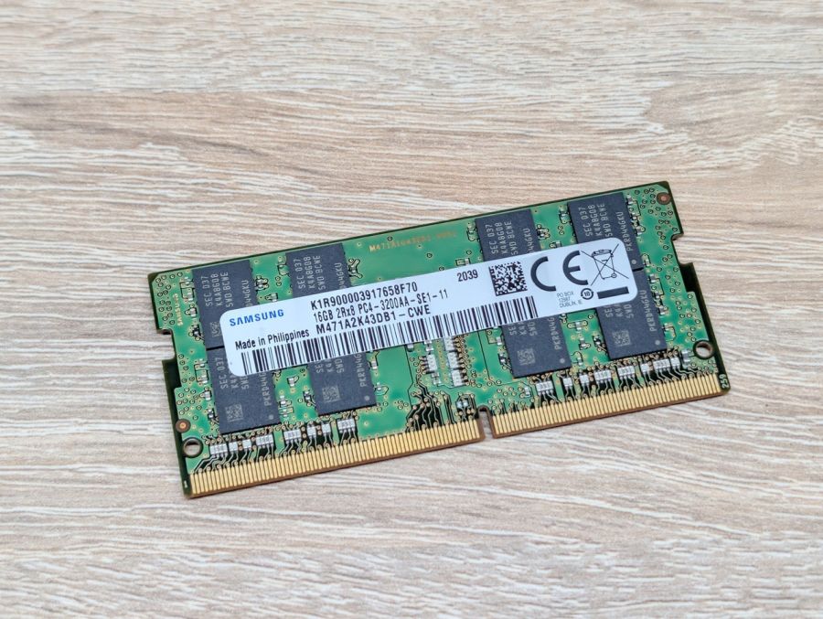 Оперативна память Samsung DDR4 16GB 3200MHz SO-DIMM Б/В