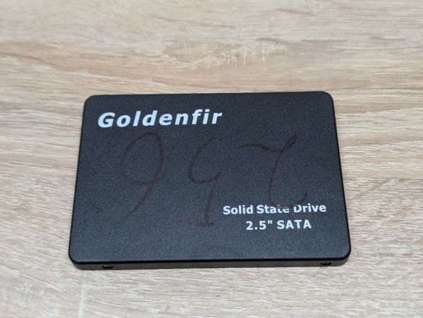 SSD Goldenfir 256Gb 2.5" Життя 100% Б/В