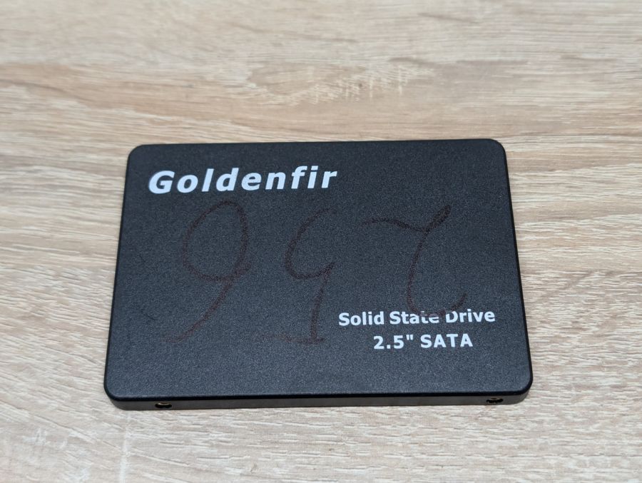 SSD Goldenfir 256Gb 2.5" Життя 100% Б/В