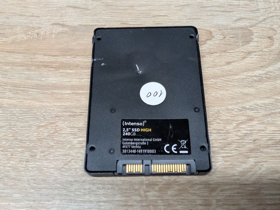 SSD Intenso High 240GB 2.5" Життя 100% Б/В