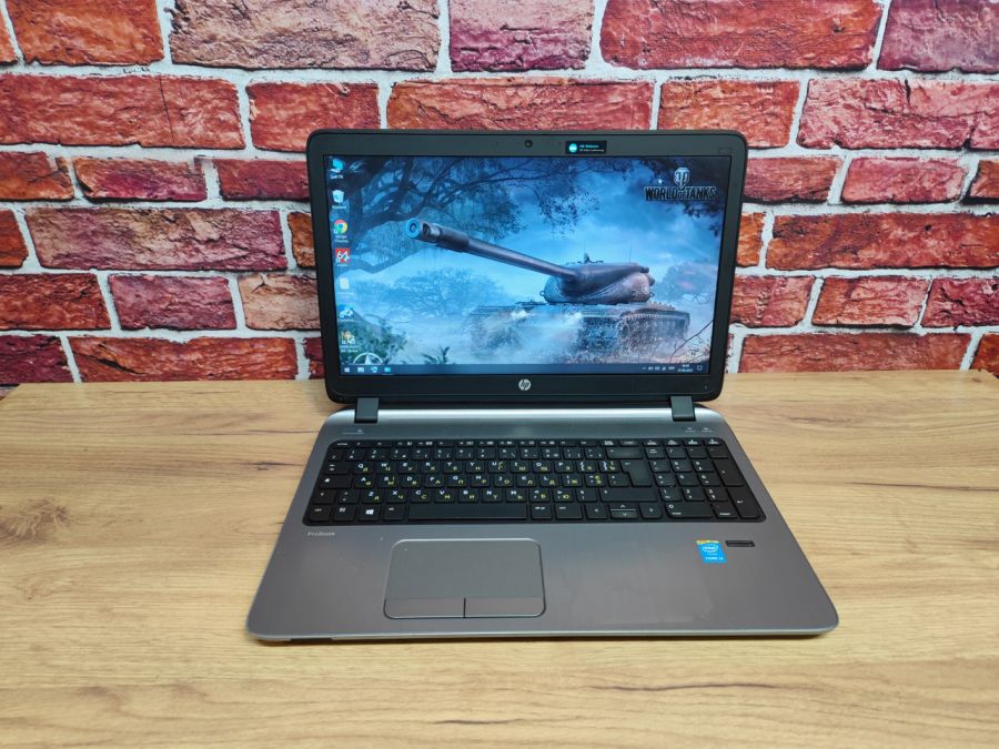 Ноутбук Б/В HP ProBook 450, Intel Core i3-4030M, DDR3 8 GB, SSD 256GB, 15.6" HD