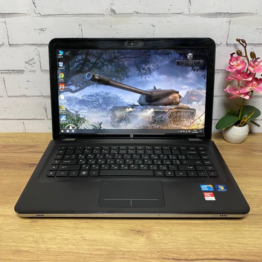 Ноутбук Б/В HP Pavilion dv6, Intel Core i7-720QM, DDR3 8 GB, SSD 256GB, AMD Radeon HD 5000, 15.6" HD