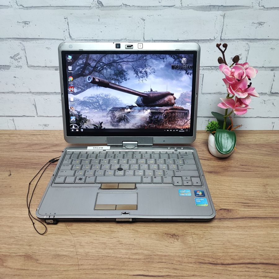 Ноутбук Б/В HP EliteBook2760p, Intel Core i5-2540M, DDR3 8 GB, SSD 256GB, 12.1" HD