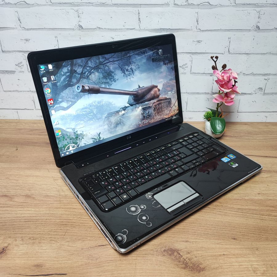 Ноутбук Б/В HP Pavilion dv7, Intel Core i7-720QM, DDR3 8 GB, SSD 128GB, NVIDIA GeForce Gt230M, 15.6"