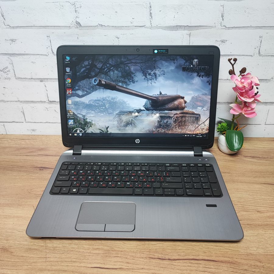 Ноутбук Б/В HP ProBook 455 G2, AMD A6, DDR3 8 GB, SSD 128GB, ATI Video, 15.6"