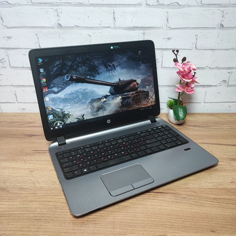 Ноутбук Б/В HP ProBook 455 G2, AMD A6, DDR3 8 GB, SSD 128GB, ATI Video, 15.6"