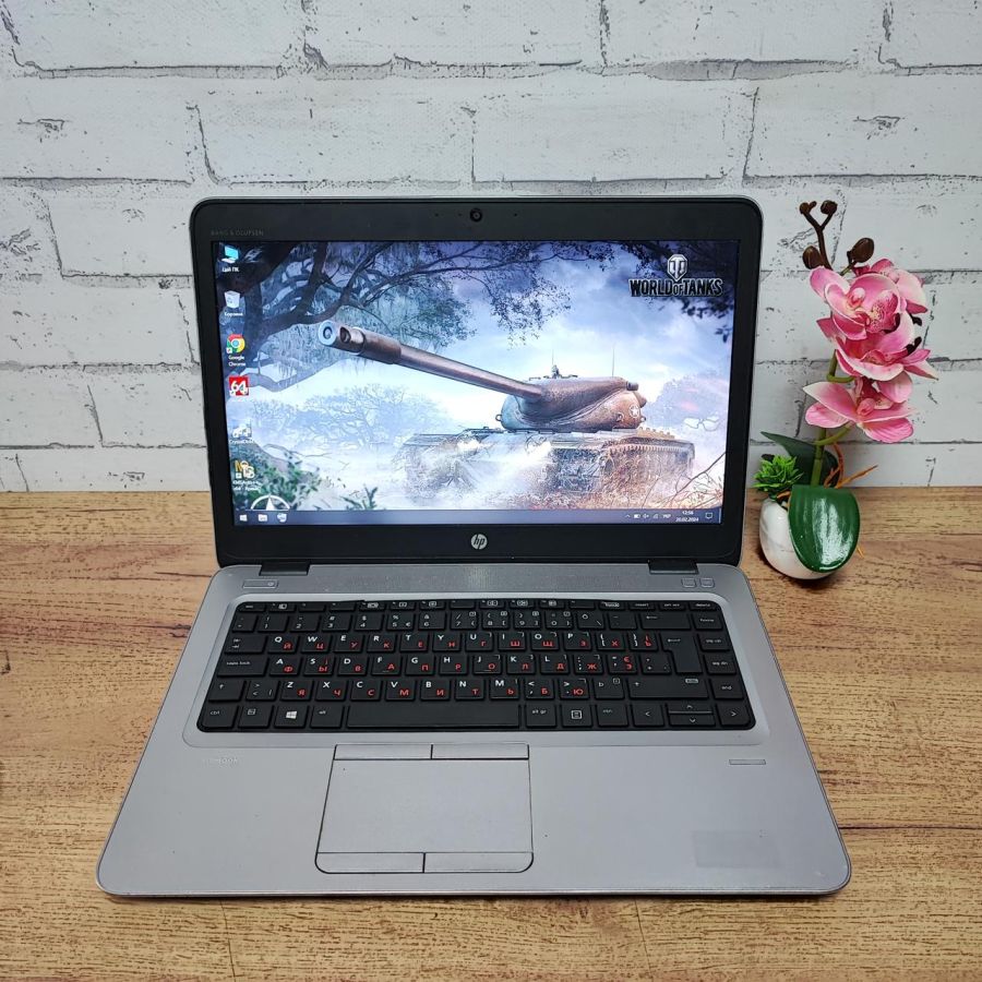 Ноутбук Б/В HP EliteBook 840 G3, AMD A8-8600B, DDR4 8 GB, SSD 128GB + SSD 500GB, AMD Radeon R6 1Gb, 14" Full HD