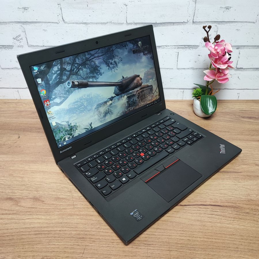 Ноутбук Б/В Lenovo L450, Intel Core i5-4300U, DDR3 8 GB, SSD 512GB, 14" HD
