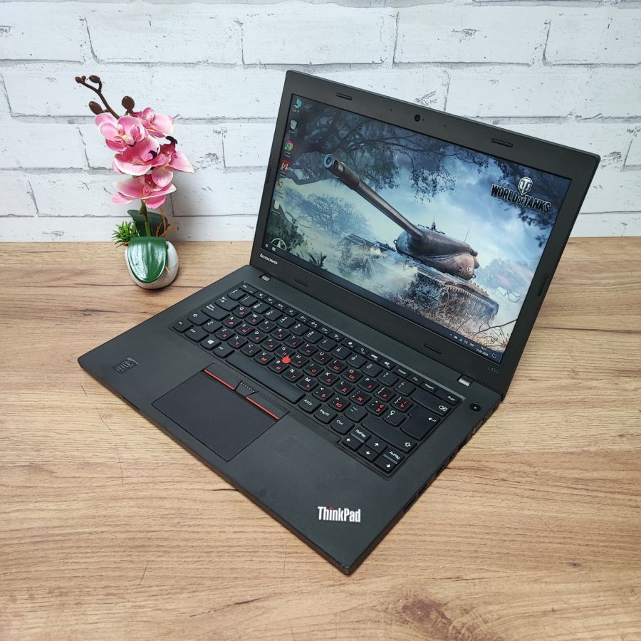 Ноутбук Б/В Lenovo L450, Intel Core i5-4300U, DDR3 8 GB, SSD 512GB, 14" HD