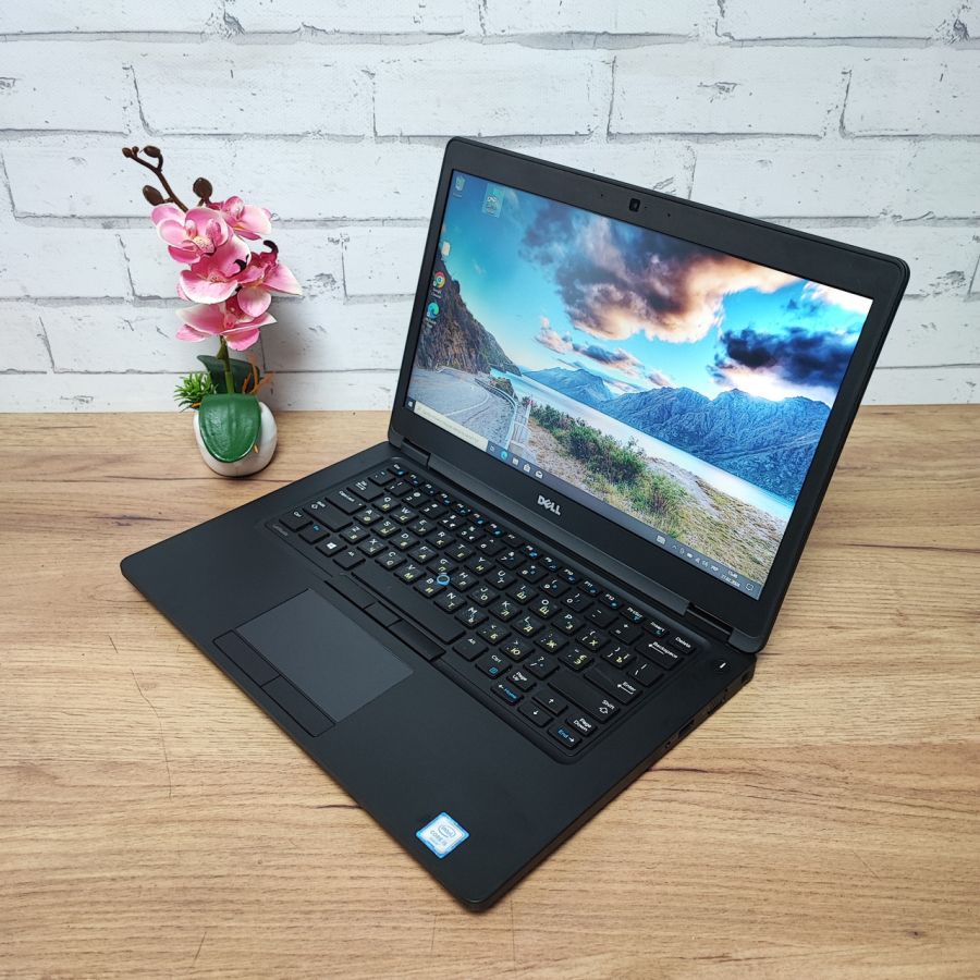 Ноутбук Б/В Dell Latitude 5480, Intel Core i5-6300U, DDR4 16 GB, SSD 256GB, 14" HD