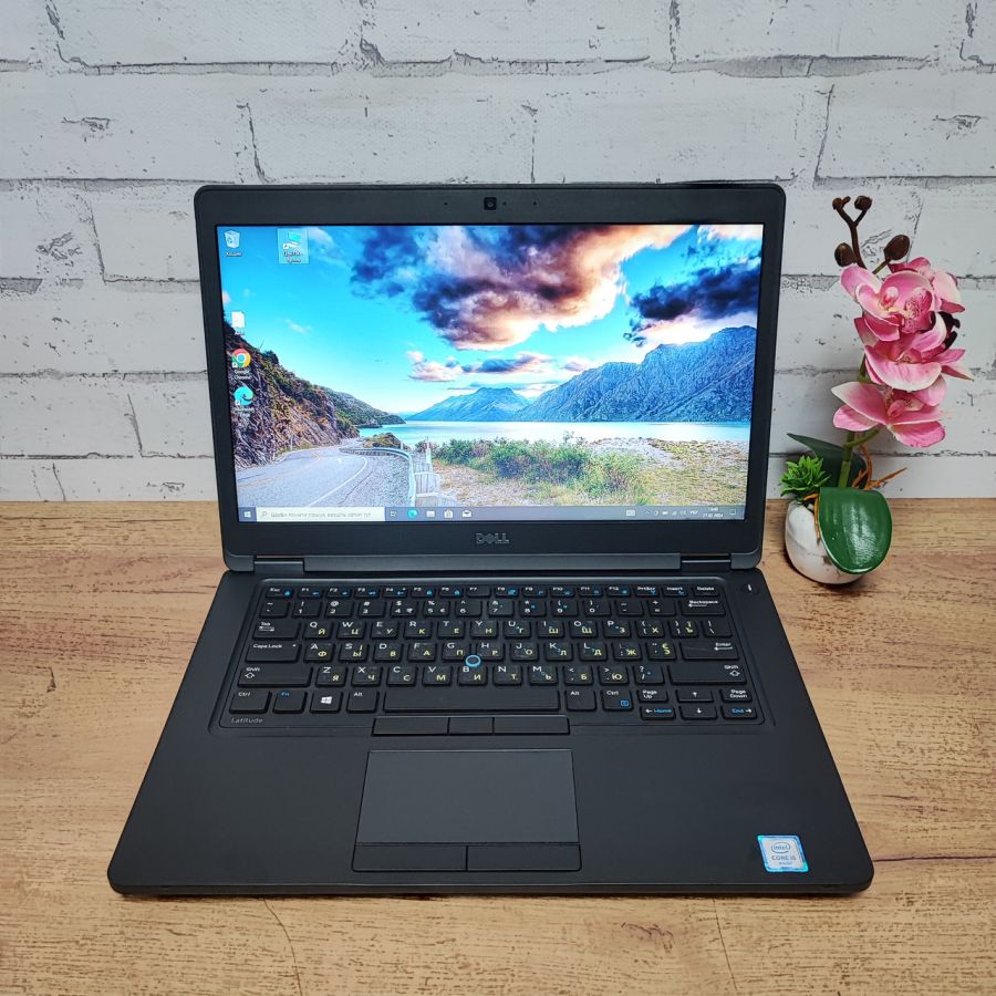 Ноутбук Б/В Dell Latitude 5480, Intel Core i5-6300U, DDR4 16 GB, SSD 256GB, 14" HD