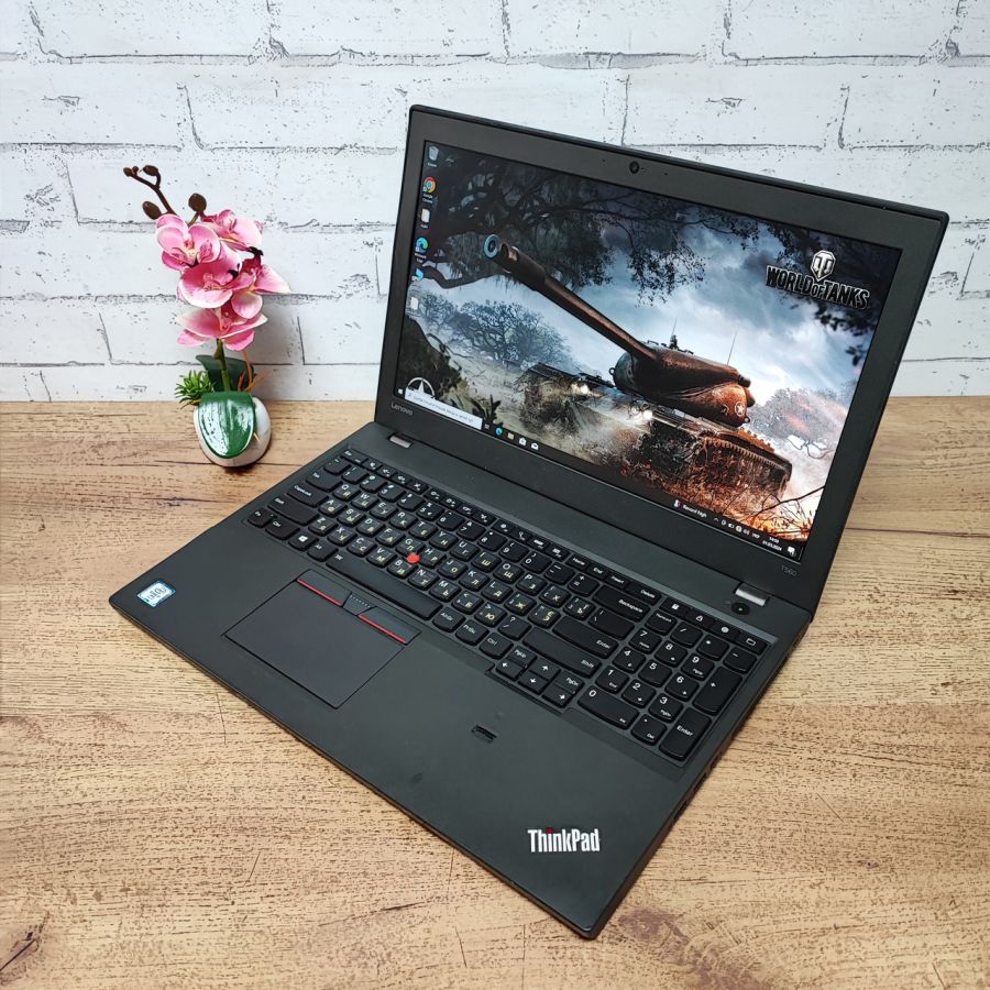Ноутбук Б/В Lenovo T560, Intel Core i7-6600U, DDR3 16 GB, SSD 360GB, NVIDIA Ge Forse 940MX 2Gb, 15.6" Full HD