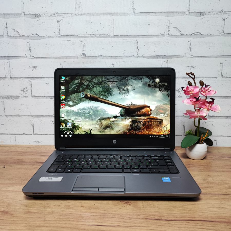 Ноутбук Б/В HP ProBook 640 G1, Intel Core i3-4000M, DDR3 8 GB, SSD 256GB, 14" HD