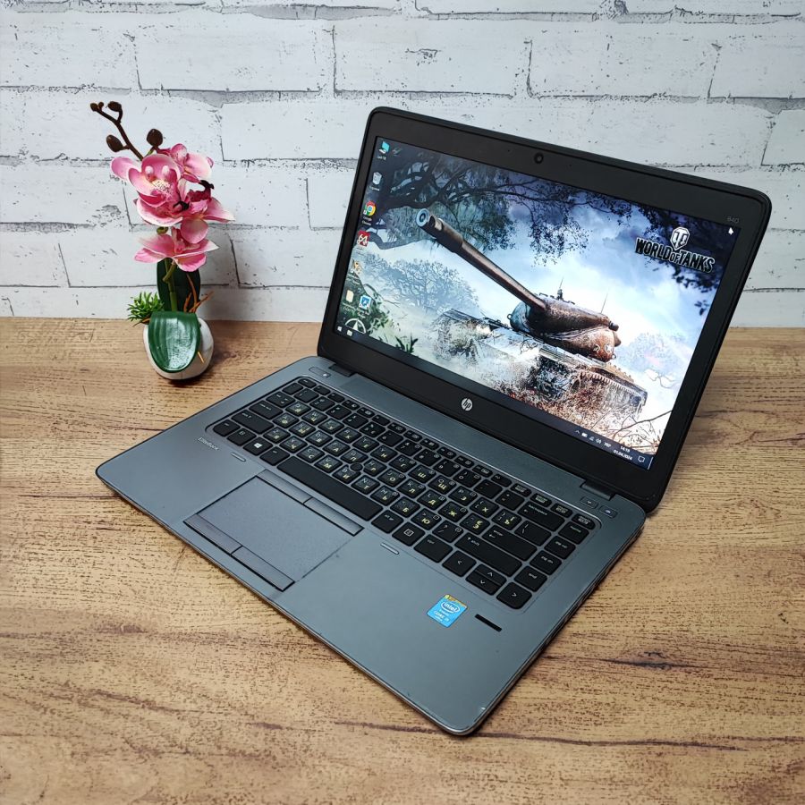 Ноутбук Б/В HP EliteBook 840 G2, Intel Core i5-5300U, DDR3 8GB, SSD 128GB, 14" Full HD