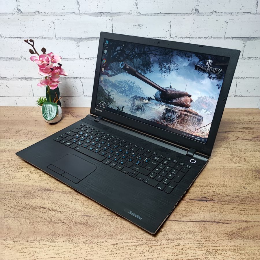Ноутбук Б/В Toshiba Satellite C55-C-1TR, Intel Pentium N3700, DDR3 8 GB, SSD 128GB + HDD 500GB, 15.6" HD