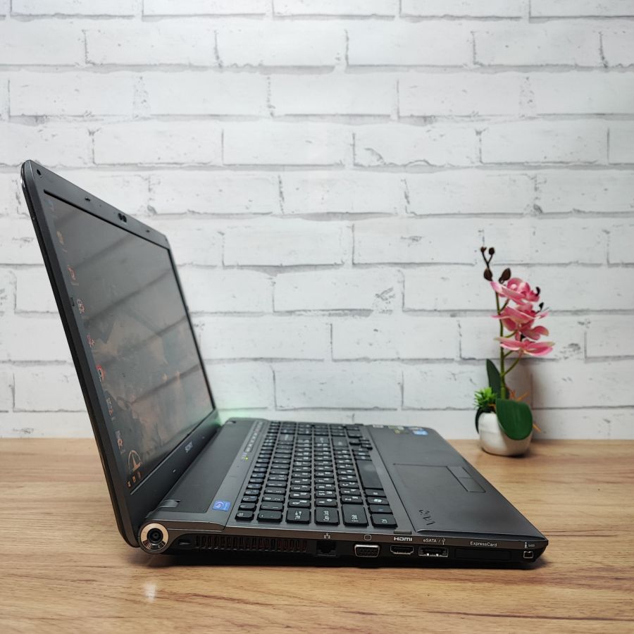 Ноутбук Б/В Sony Vaio PCG-81112M, Intel Core i7-740QM, DDR3 6 GB, SSD 256GB, NVIDIA GeForce GT 425M 1Gb, 15.6" Full HD