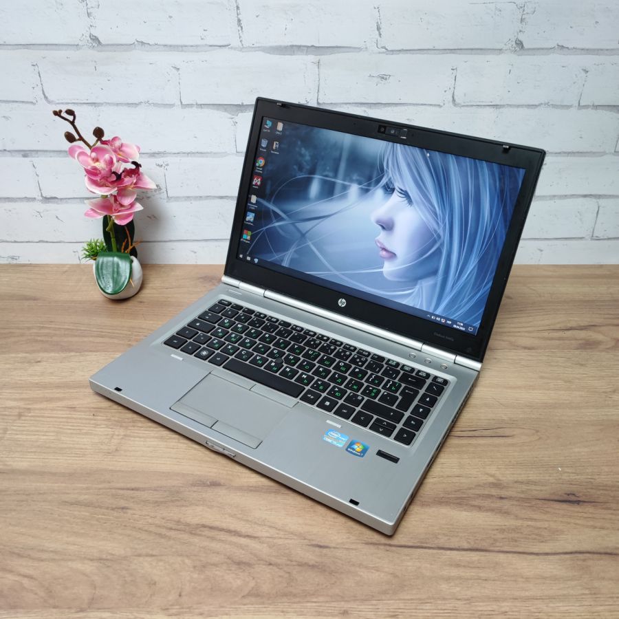 Ноутбук Б/В HP EliteBook 8460P, Intel Core i5-2540M, DDR3 8 GB, SSD 128GB, 14" HD