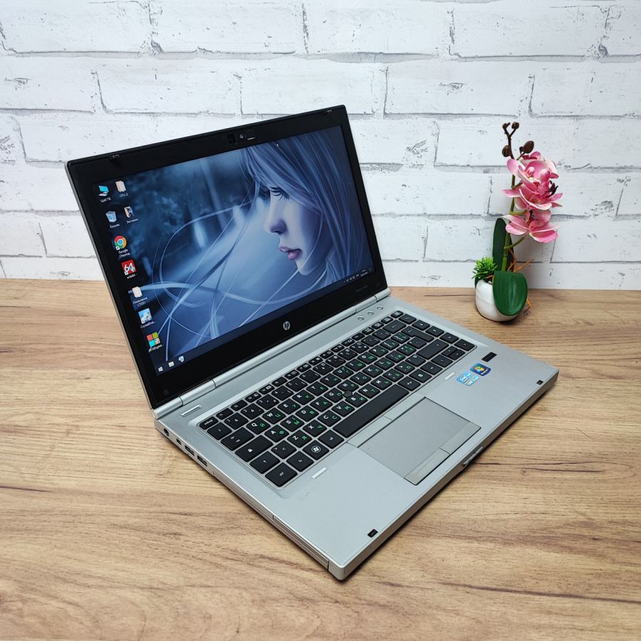 Ноутбук Б/В HP EliteBook 8460P, Intel Core i5-2540M, DDR3 8 GB, SSD 128GB, 14" HD