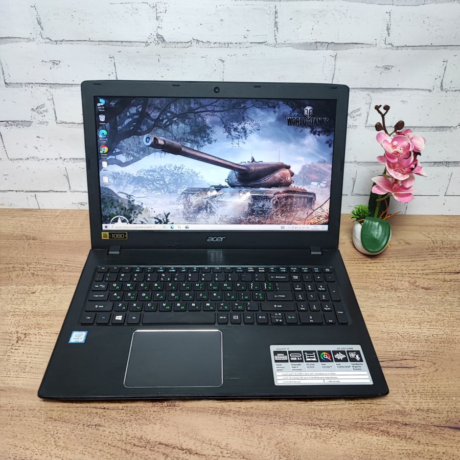 Ноутбук Б/В Acer Aspire E5-575, Intel Core i5-7200U, DDR4 8 GB, SSD 128GB + HDD 1TB, 15.6" Full HD