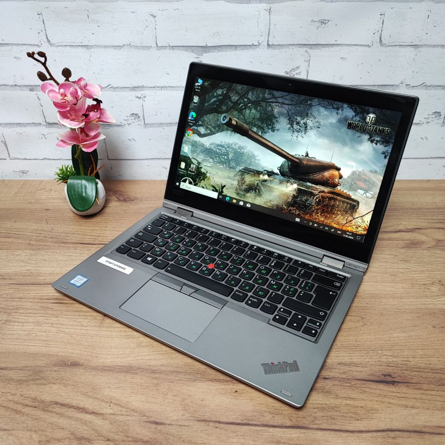 Ноутбук Б/В Lenovo Yoga L380, Intel Core i5-8250U, DDR4 16 GB, SSD 512GB, 13" Full HD Сенсор