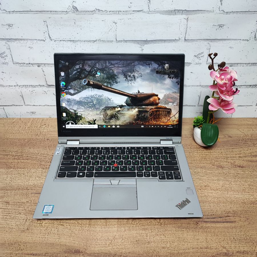 Ноутбук Б/В Lenovo Yoga 370, Intel Core i7-7500U, DDR4 8 GB, SSD 256GB, 14" Full HD Сенсор
