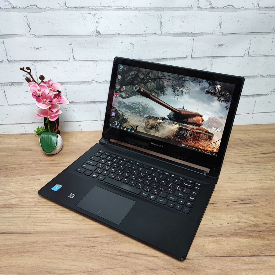 Ноутбук Б/В Lenovo Flex 2, Intel Core i3-4030U, DDR3 8 GB, SSD 128GB, 14" Full HD Сенсор