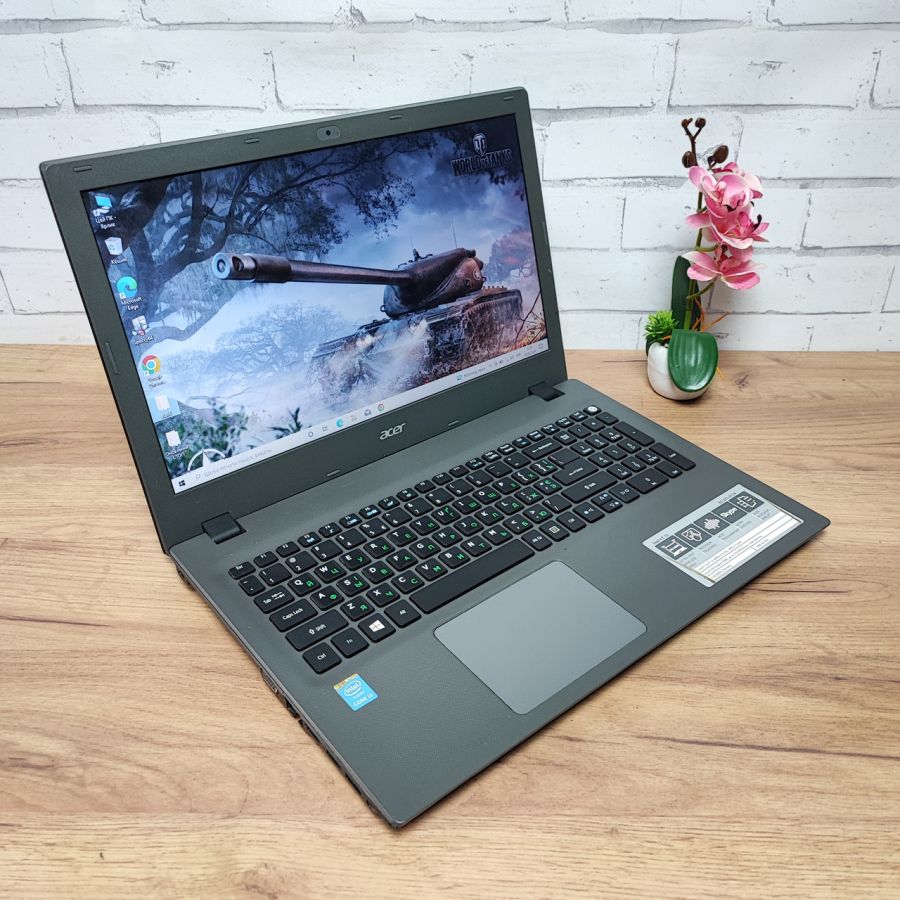 Ноутбук Б/В Acer Aspire E5-573, Intel Core i3-5005U, DDR3 8 GB, SSD 128GB, HD