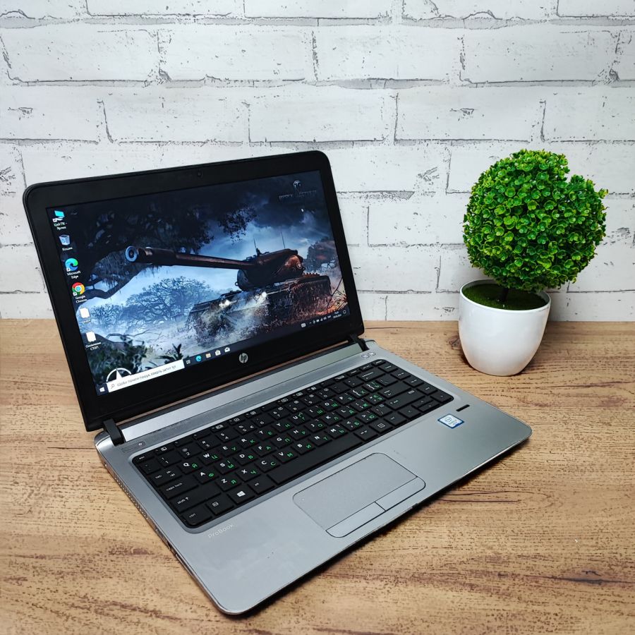 Ноутбук Б/В HP ProBook 430 G3, Intel Core i3-6100U, DDR3 16 GB, SSD 128GB + HDD 500GB, 12.5" HD