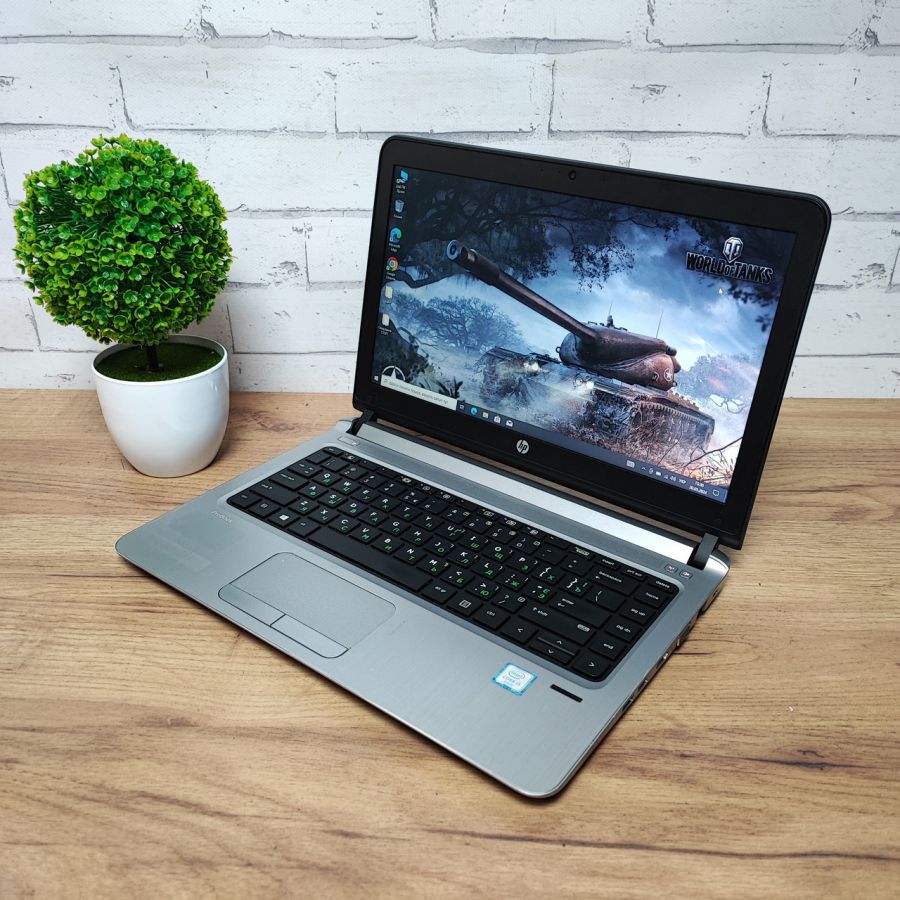 Ноутбук Б/В HP ProBook 430 G3, Intel Core i3-6100U, DDR3 16 GB, SSD 128GB + HDD 500GB, 12.5" HD