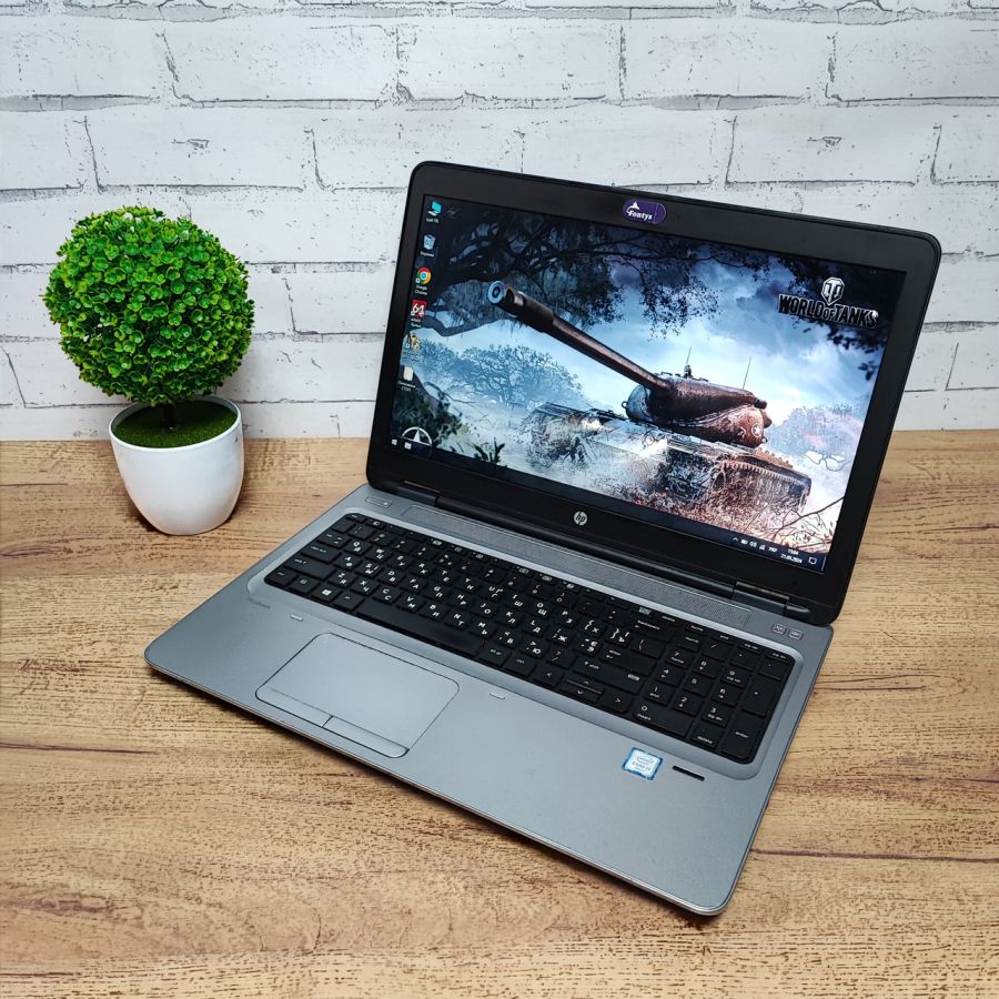 Уцінка! Ноутбук Б/В HP ProBook 650 G2, Intel Core i3-6100U, DDR4 8 GB, SSD 128GB, 15.6" Full HD