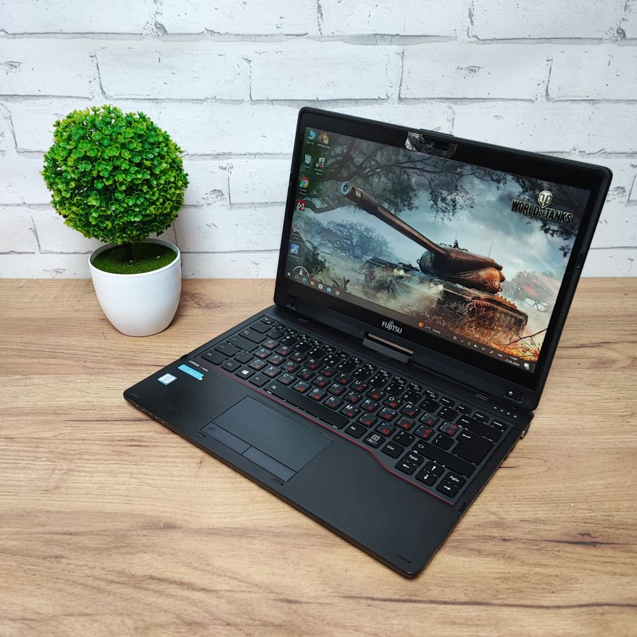 Ноутбук Б/В Fujitsu T937, Intel Core i5-7300U, DDR4 16 GB, SSD 256GB, 13" Full HD Сенсор