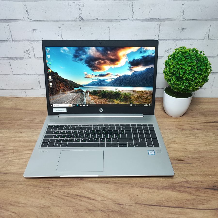 Уцінка! Ноутбук Б/В HP ProBook 450 G6, Intel Core i5-8265U, DDR4 16 GB, SSD 128GB + HDD 500GB, 15.6" Full HD