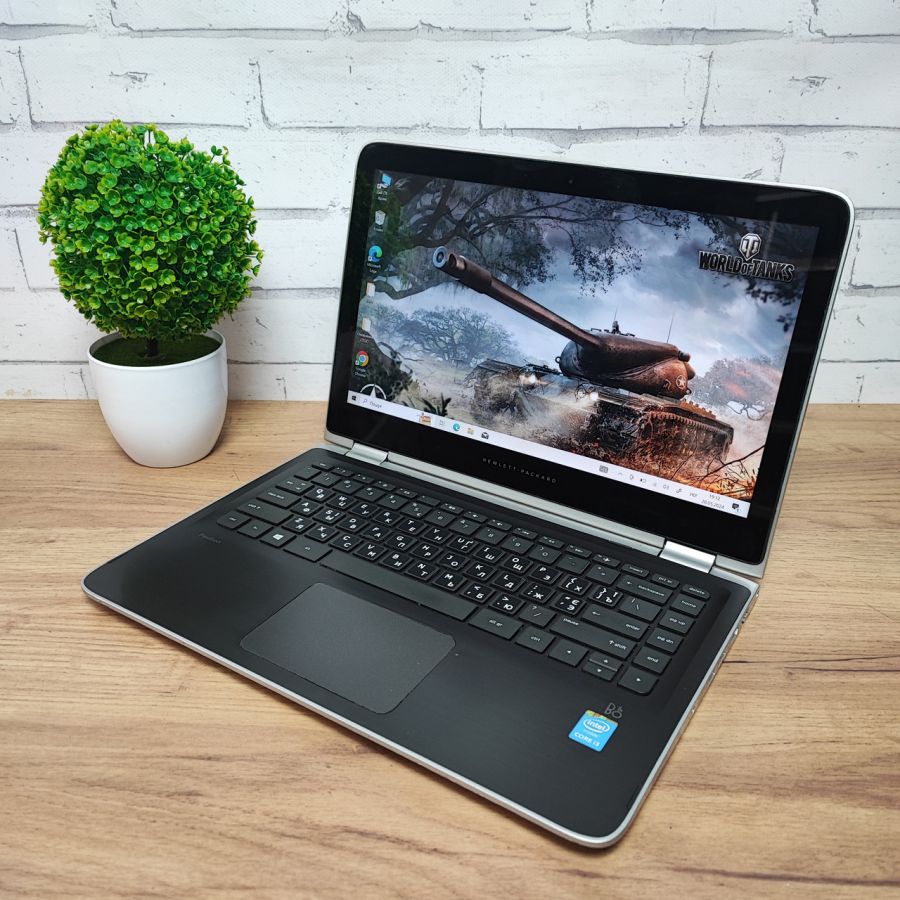 Ноутбук Б/В HP 13-S010ND, Intel Core i3-5010U, DDR3 8 GB, SSD 256GB, 13" Full HD Сенсор