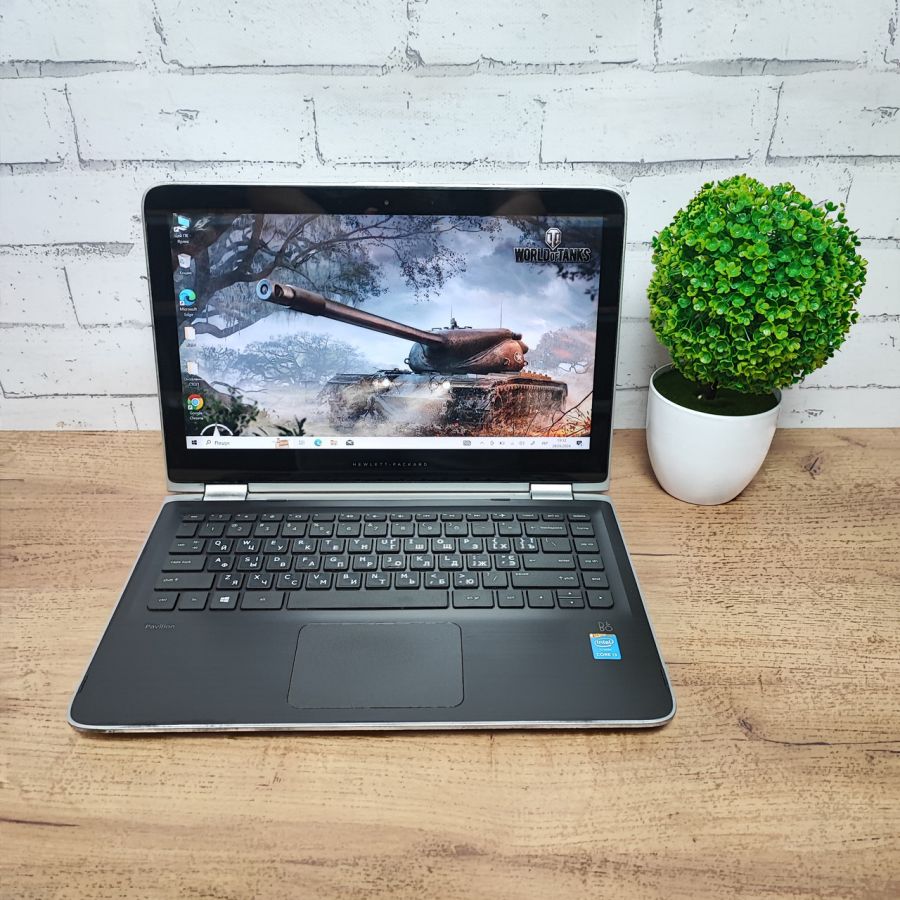 Ноутбук Б/В HP 13-S010ND, Intel Core i3-5010U, DDR3 8GB, SSD 256GB, 13" Full HD Сенсор