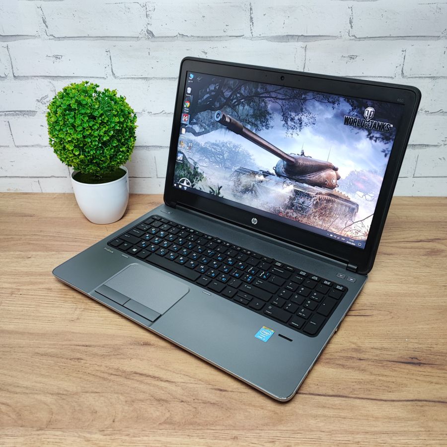 Уцінка! Ноутбук Б/В HP ProBook 650 G1, Intel Core i5-4210M, DDR3 8 GB, SSD 128GB, 15.6" HD