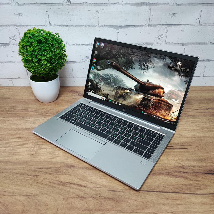 Ноутбук Б/В HP EliteBook 845 G7, AMD Ryzen 5 PRO 4650u, DDR4 16 GB, SSD 256GB, AMD Radeon Graphics, 14" Full HD Сенсор