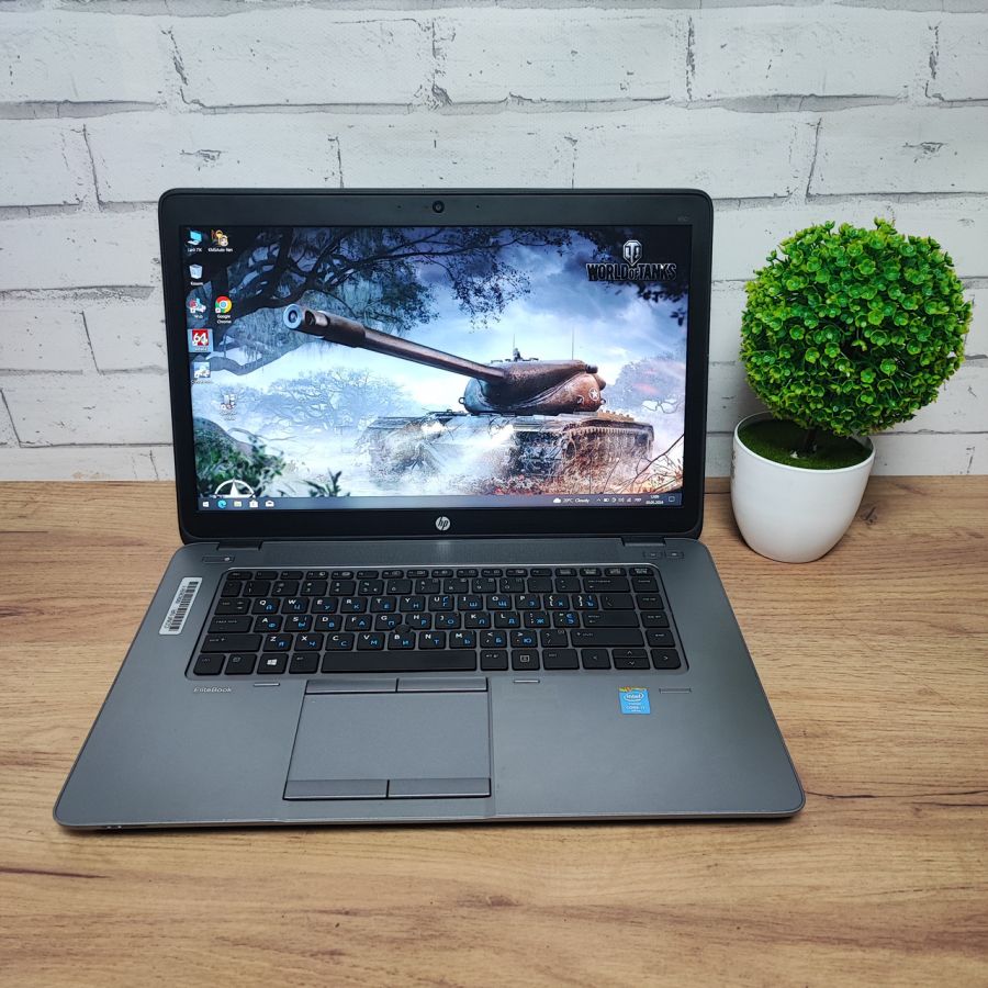 Ноутбук Б/В HP EliteBook 850 G2, Intel Core i7-5600U, DDR3 8 GB, SSD 512GB, 15.6" Full HD