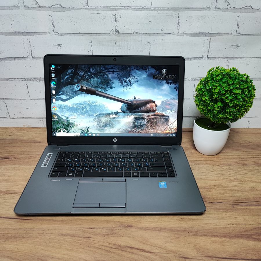 Ноутбук Б/В HP EliteBook 850 G2, Intel Core i5-5300U, DDR3 8 GB, SSD 256GB + HDD 500GB, 15.6" Full HD