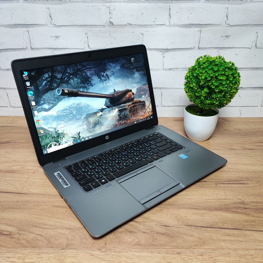 Ноутбук Б/В HP EliteBook 850 G2, Intel Core i5-5300U, DDR3 8 GB, SSD 256GB + HDD 500GB, 15.6" Full HD